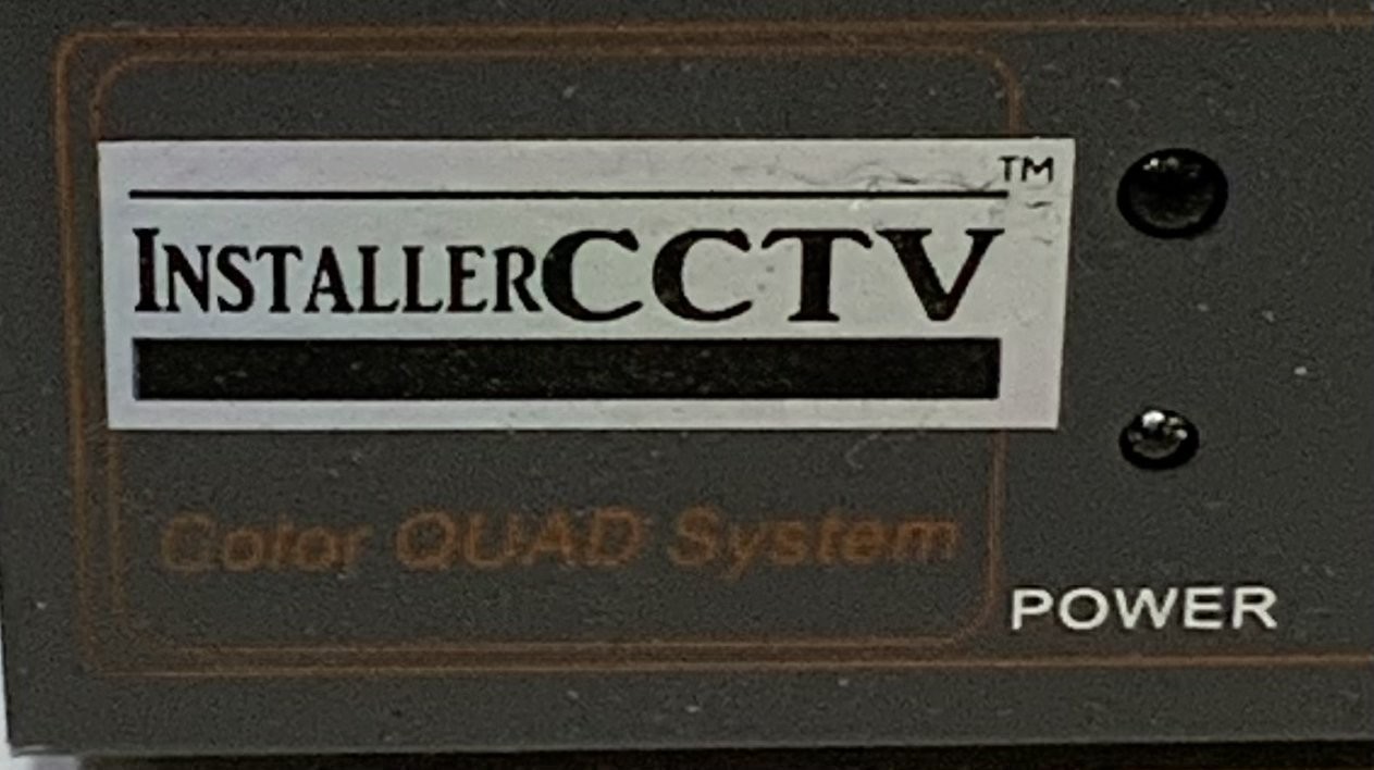 InstallerCCTV 4CH Video Color Quad Multiplexer, F6B