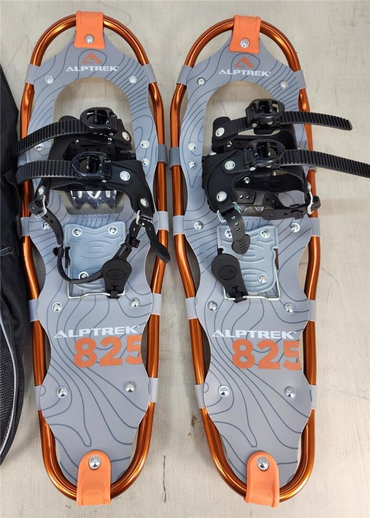 ALPTREK 825 Snowshoe Kit Sawtooth Angular Frame Large 8" x 25" 200 lbs