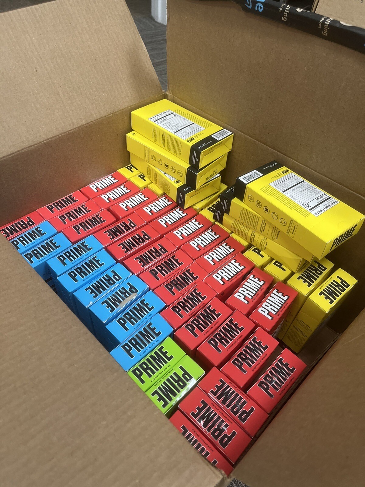 PRIME Hydration Sticks 84 sticks TOTAL (14 box variety flavors)