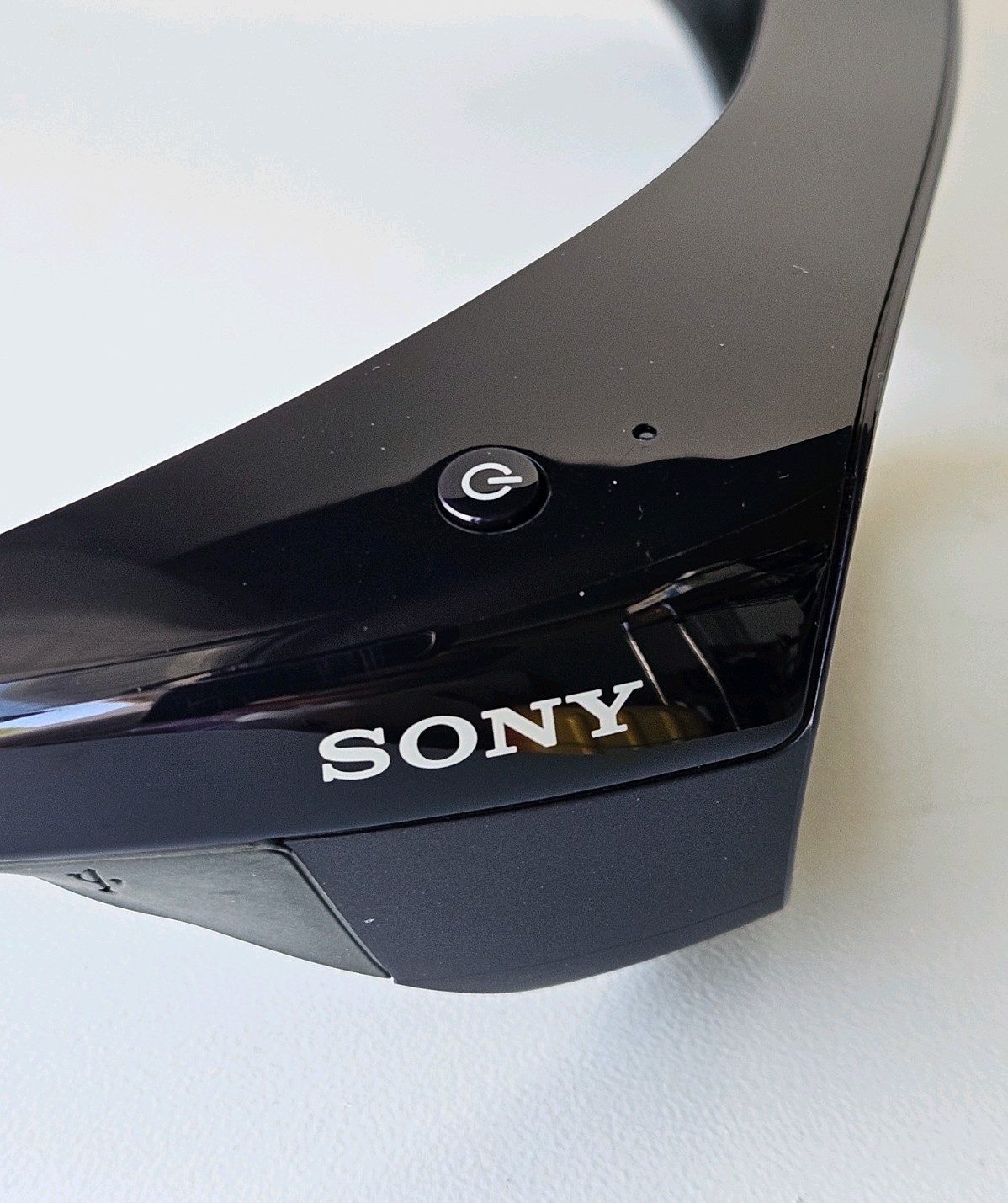 Sony TDG-BR250 Active Shutter 3D Glasses Black on Black