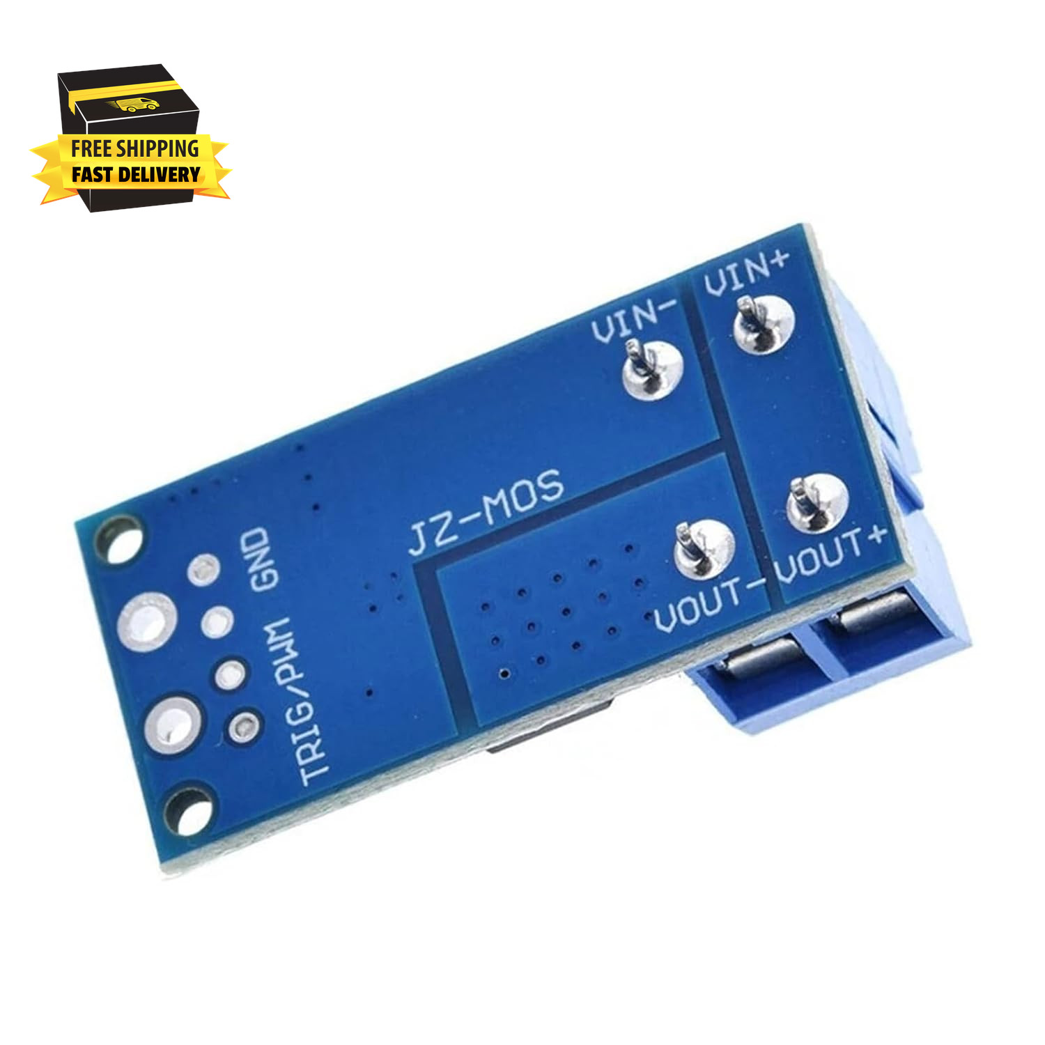5 PCS Dual High Power MOSFET Trigger Switch Driver Module, DC 5V-36V, 15A 400W,