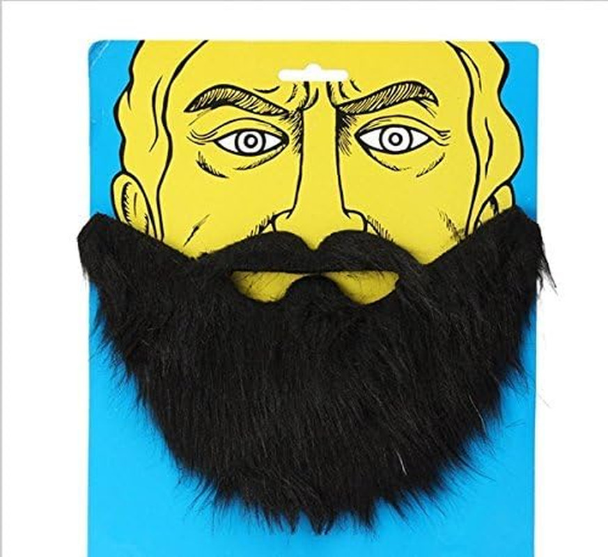 Funny Costume Party Male Man Halloween Beard Easter Party Cosplay Facial Supp...
