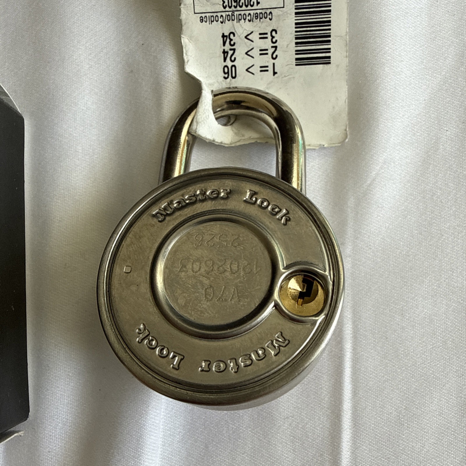 Master Lock RED Combination Padlock, Red Dial
