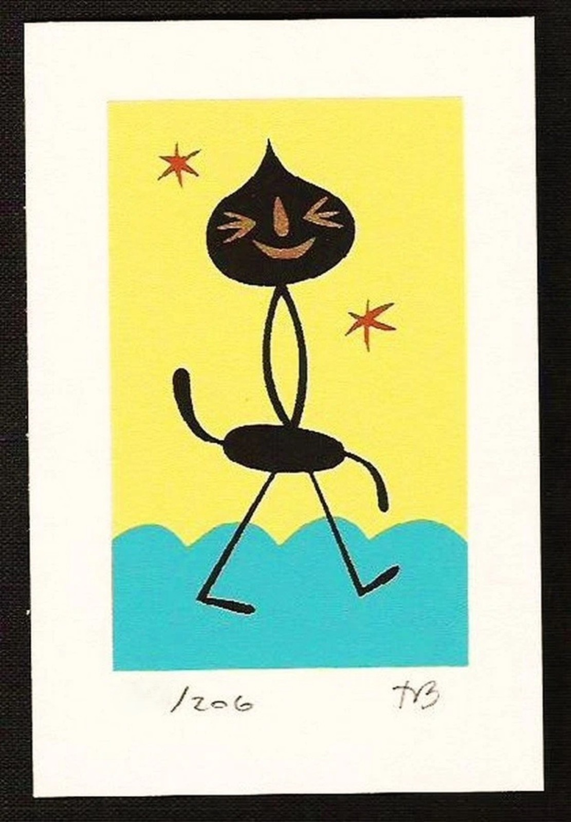TIM BISKUP 'Invasive Pedestrian... (IPMG) #6' SIGNED Ltd Ed Silkscreen Print NEW
