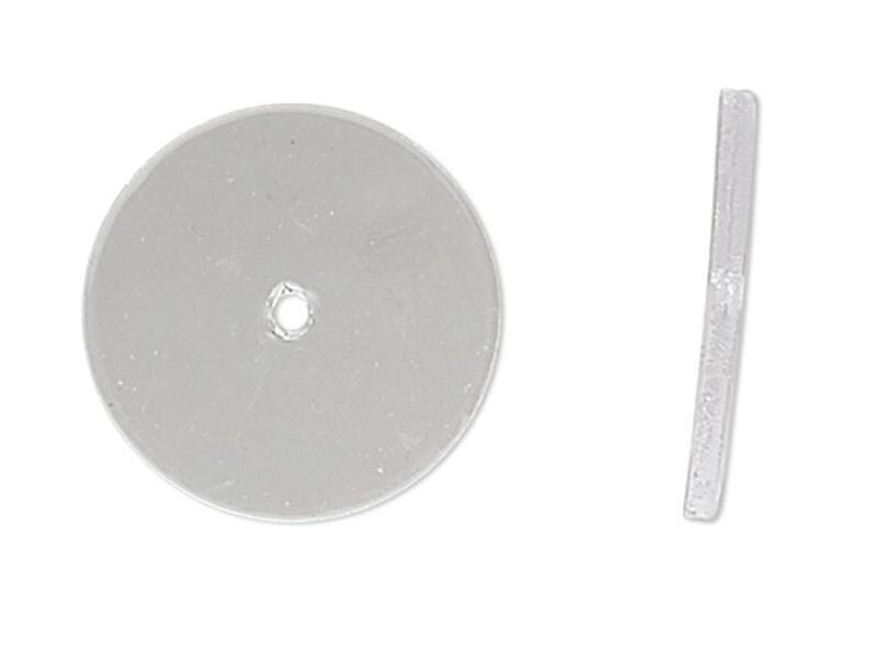 100 Clear Acrylic Comfort 10mm Pads for Earrings to Prevent Earrings Sagging