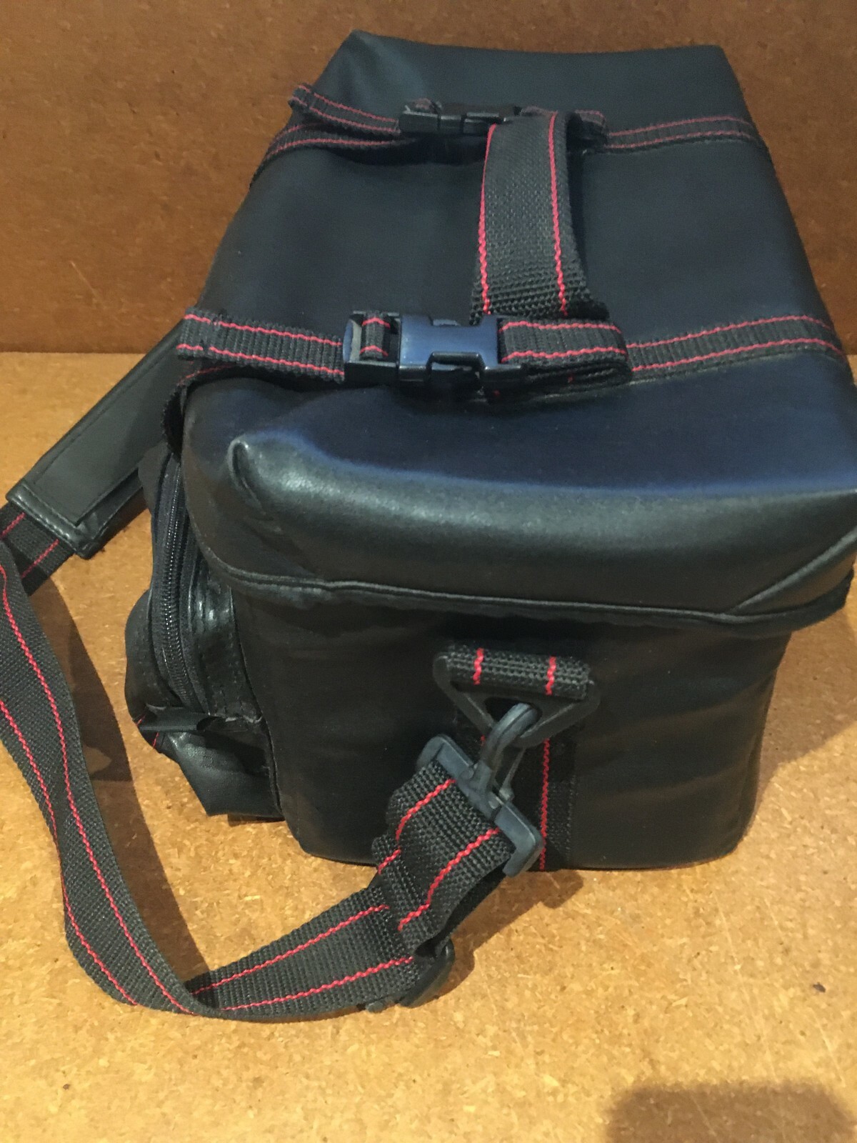 Promaster Black Camera Bag, front pockets, adjustable partitions, shoulder strap