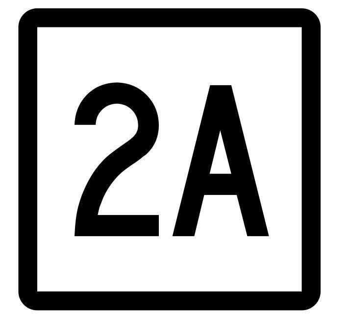 Connecticut State Highway 2A Sticker Decal