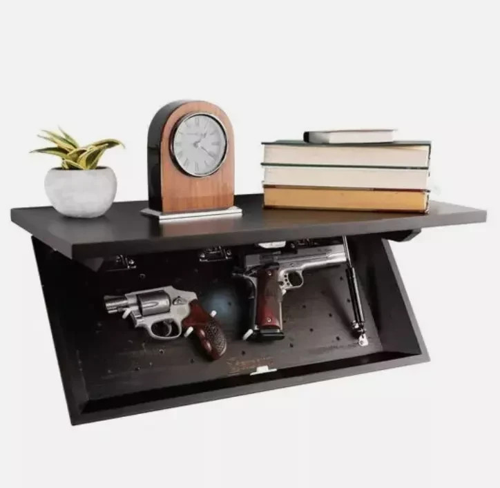 Hidden Safe Covert Storage Shelf Hidden Box Jewelry Money Gun Lock Magnetic Home