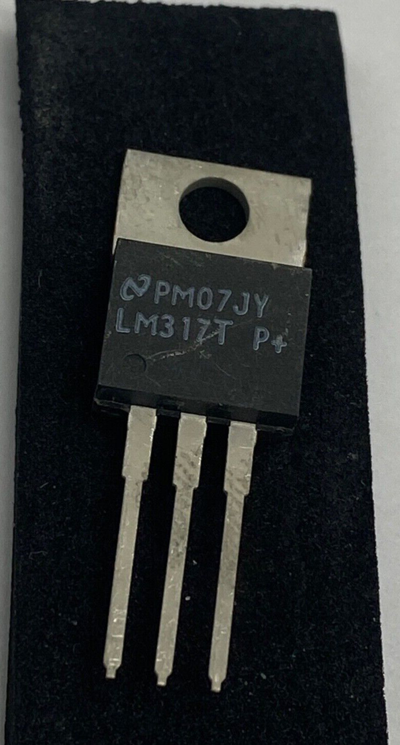 National LM317T voltage regulator 1.2-37V adjustable TO-220 Integrated Circuit