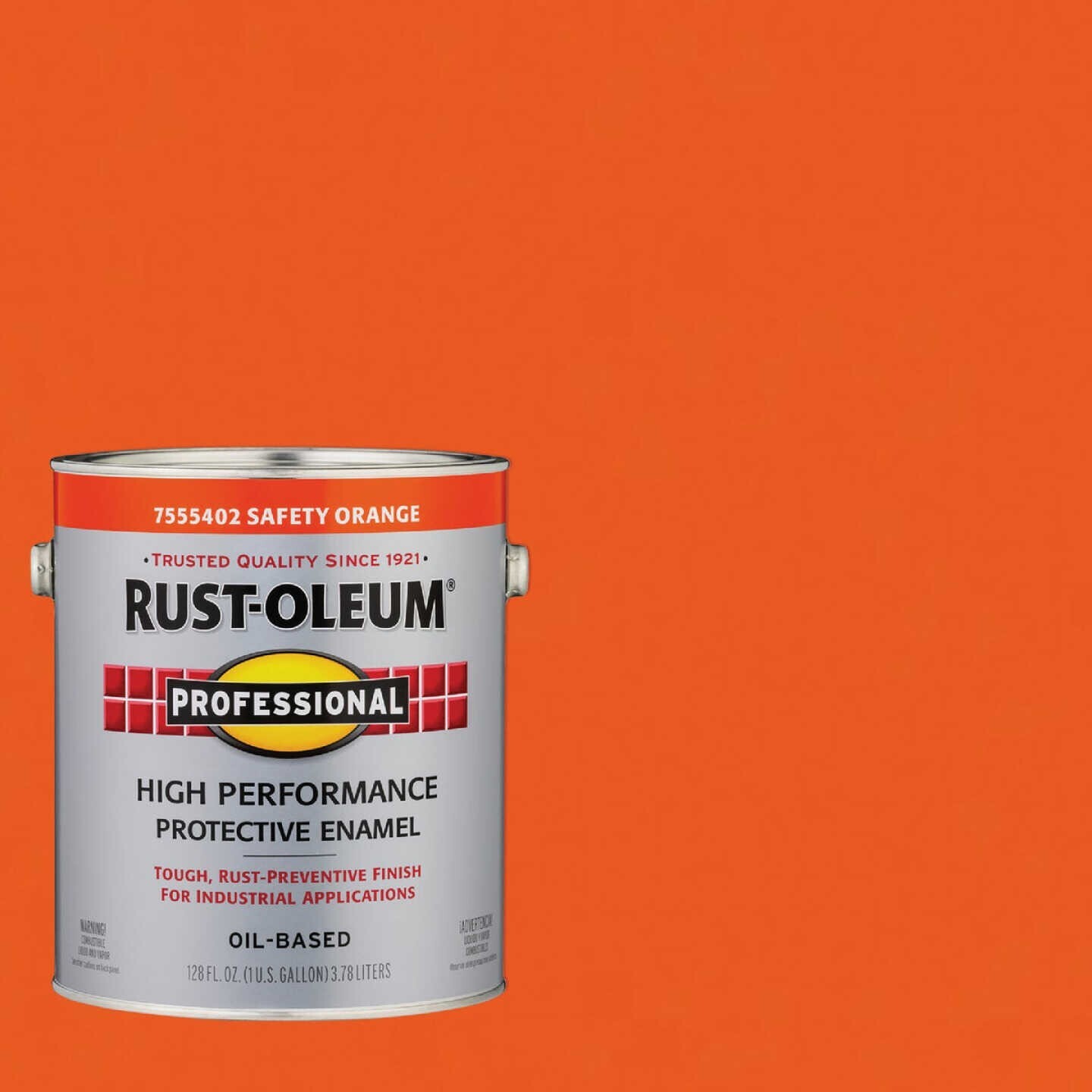 Rust-Oleum V7400 System Hydrant Enamel Paint, Safety Orange