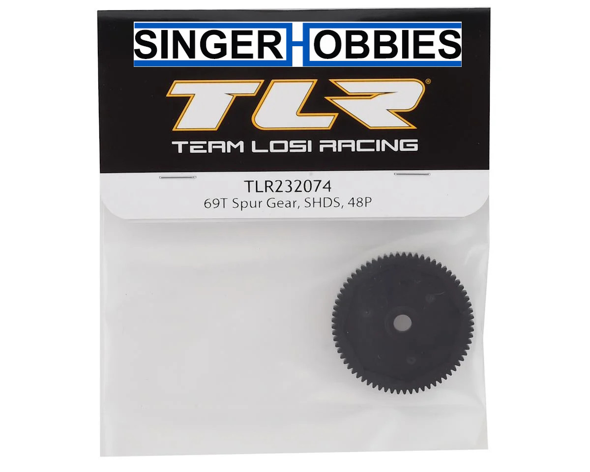 TEAM LOSI RACING TLR232074 48P SHDS Spur Gear (69T) 22 SERIES HH