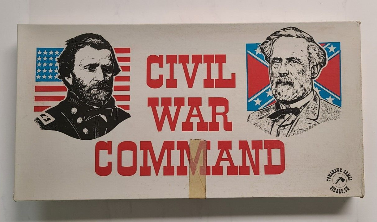 VTG Box Good Cond. Tomahawk Games Civil War Command