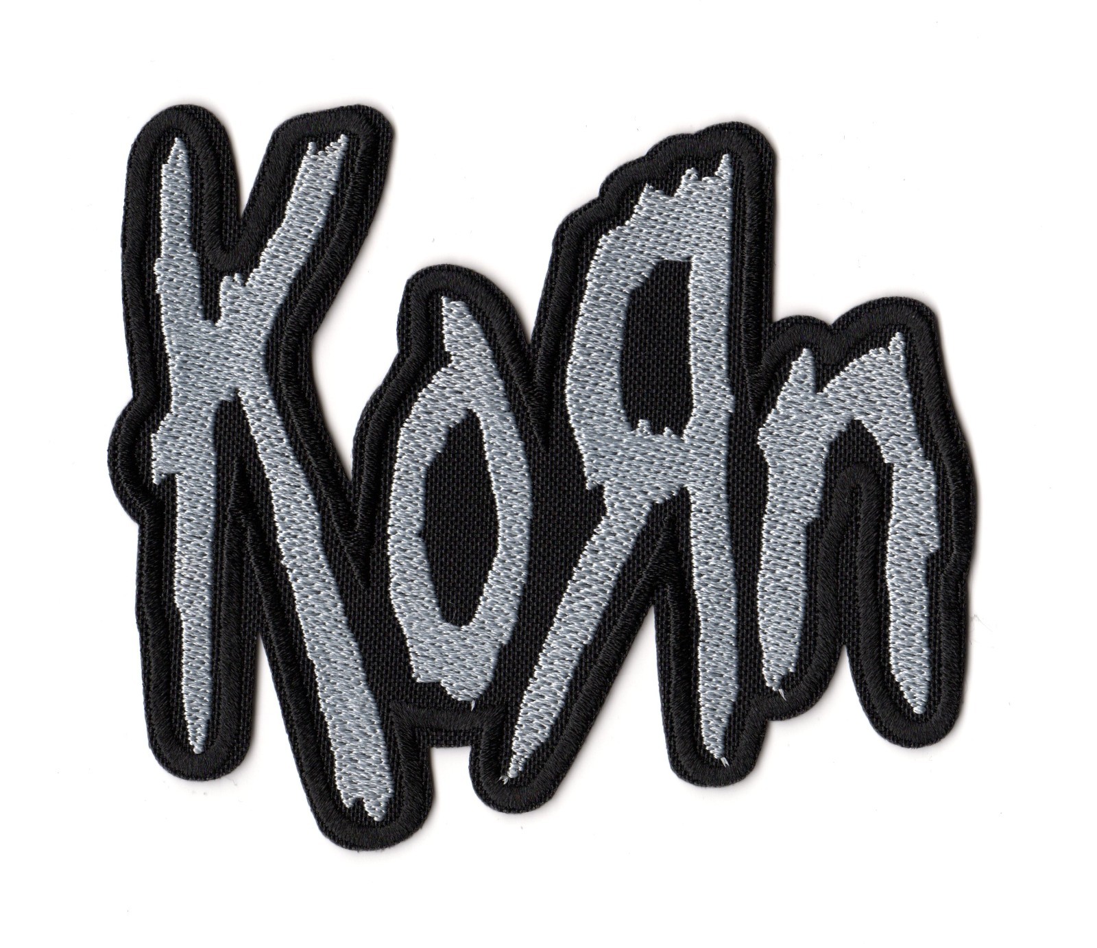 Korn Embroidered Sew On Patch American Nu Alternative Metal Music Band Logo
