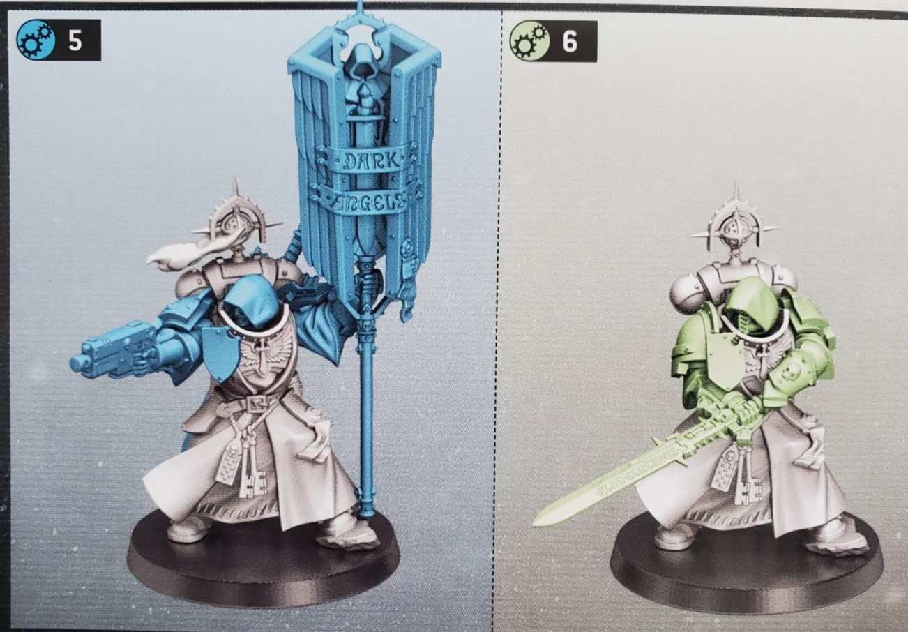 Inner Circle Companion B Dark Angels Standard Bearer Warhammer 40K Ancient