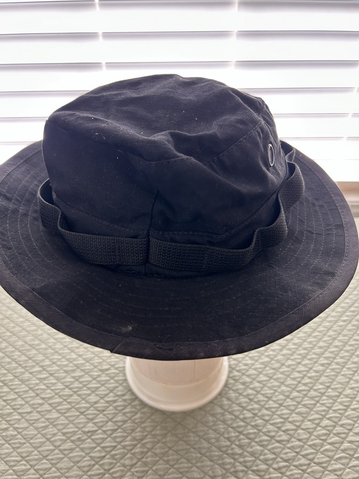 R & B USGI SUN Black BOONIE HAT Mil-Spec H-43577 Size 7