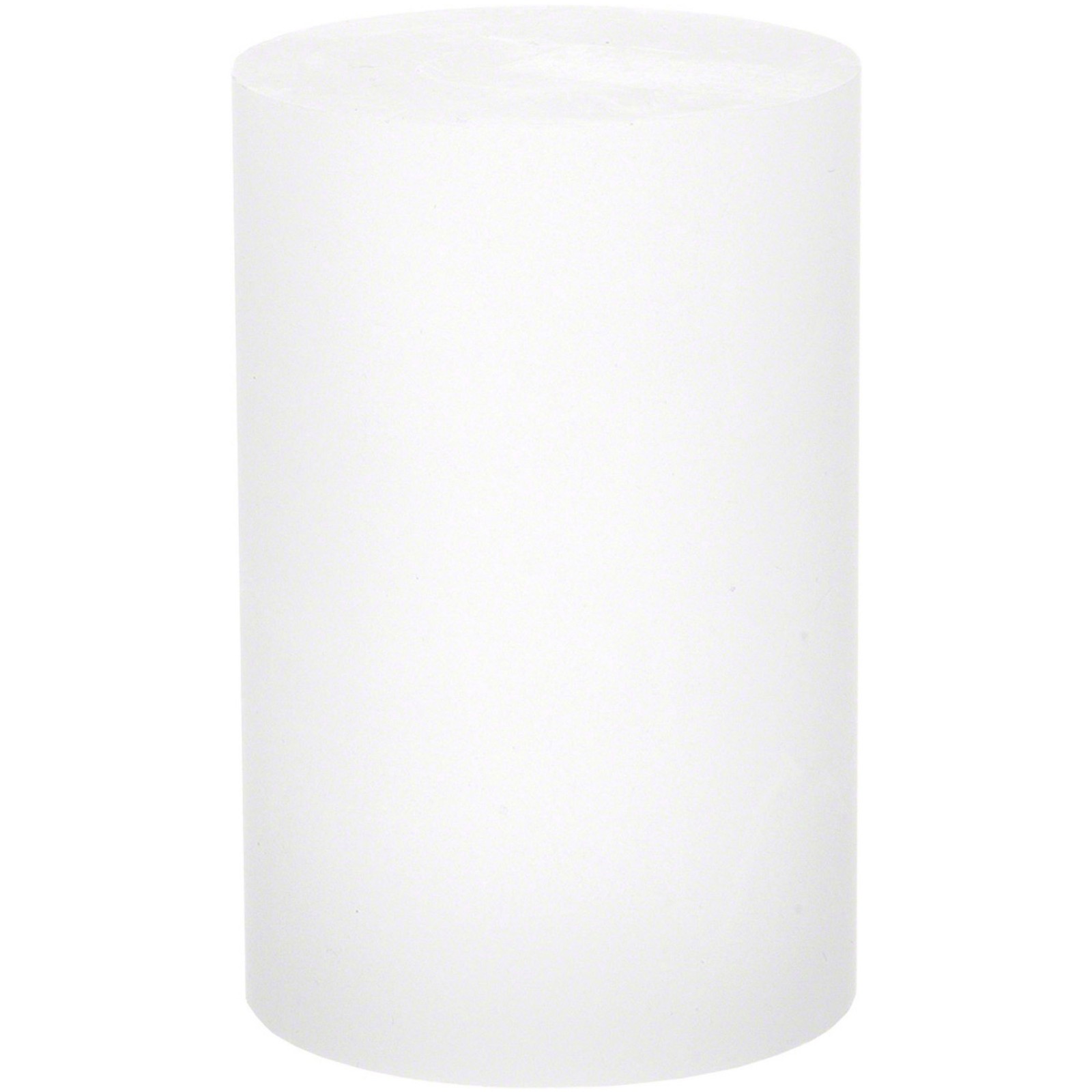 Plymor Frosted Acrylic Solid Cylinder Round Display Riser, 3" H x 2" W