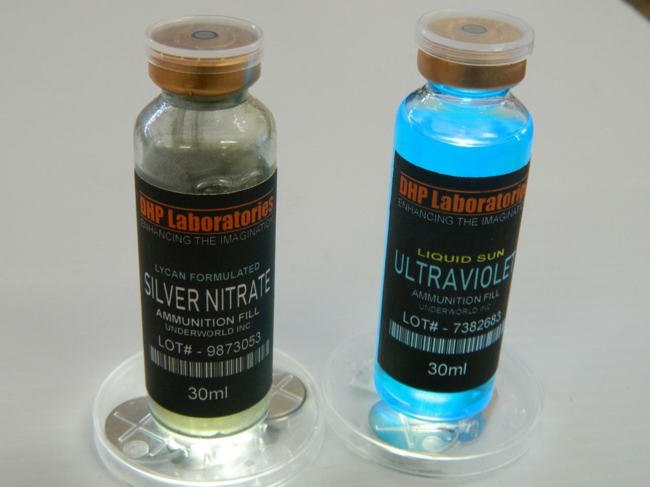Underworld Liquid Ammo Combo Halloween Prop Cosplay Real Medical Vials