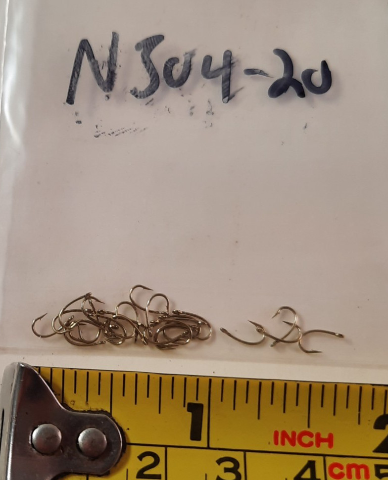 Tiemco TMC 2488 size 20 Short Shank Nymph Hook code 27