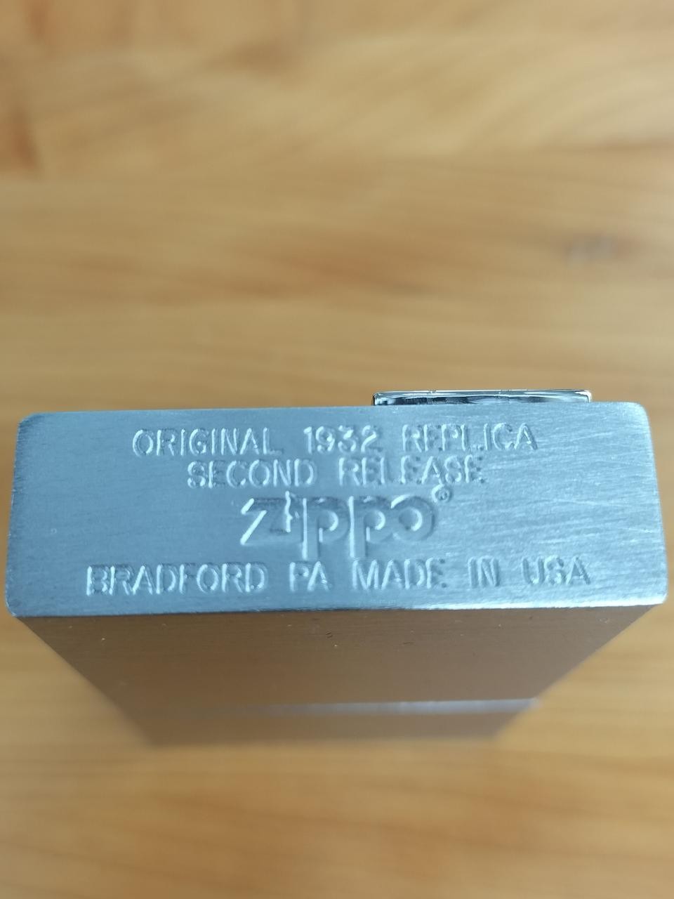 Zippo Original 1932 Replica Drunk 1997 Second Release Combustible Lighter