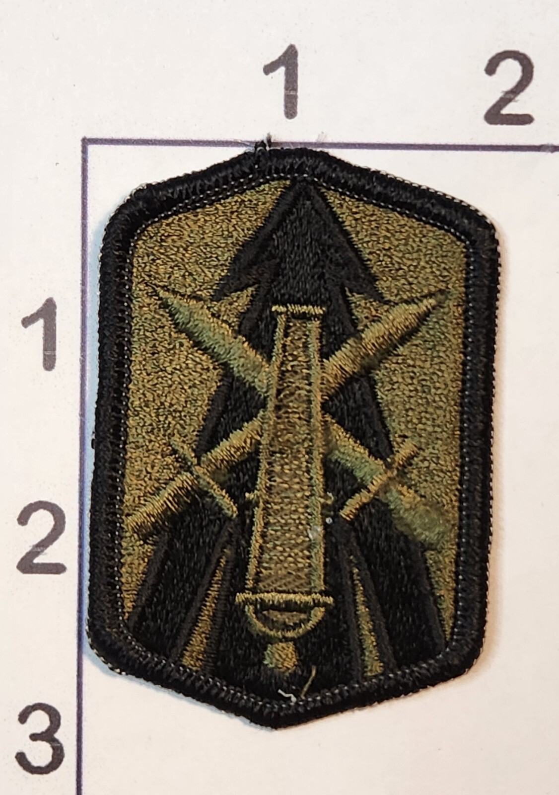 214th Field Artillery Brigade Patch United States Army Sew Embroidered Vintage