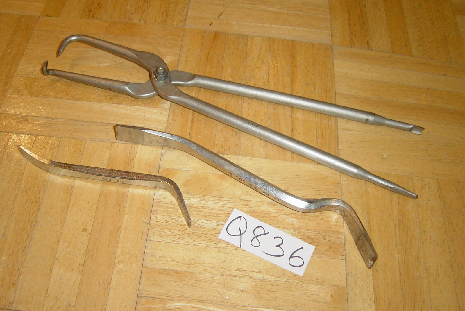 MAC TOOLS 3 PIECE BRAKE SPRING PLIERS, ADJUSTING SPOONS