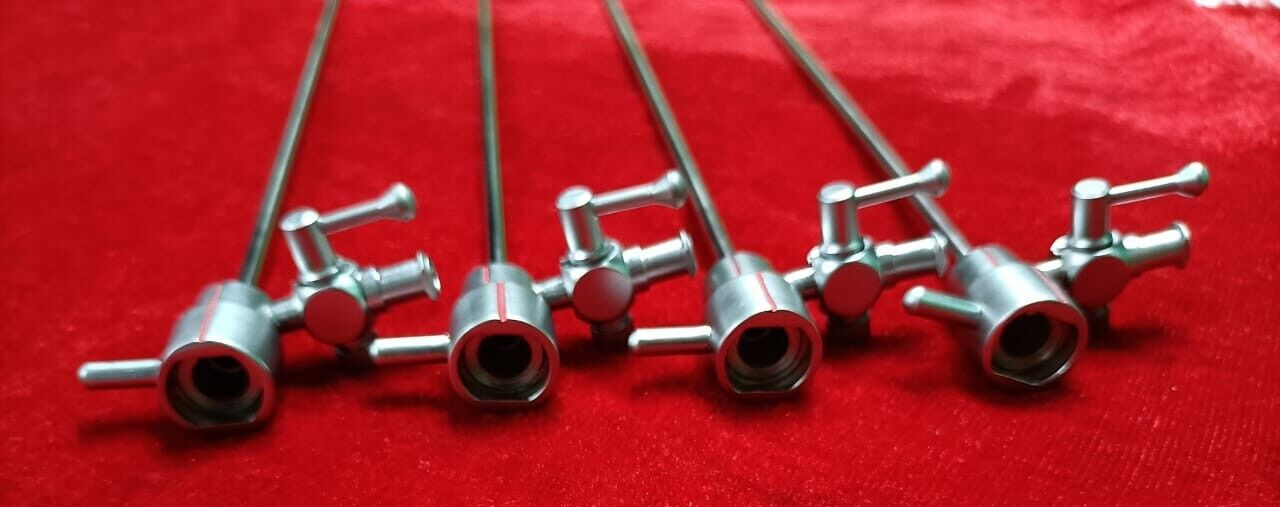 Hysteroscopy Diagnostic Sheath 2.9mm Single Channel Best Quality Reusable - 4pc