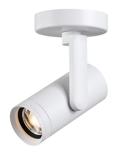 12W LED Dimmable Zoomable Ceiling Spotlight Indoor – Adjustable Wall White