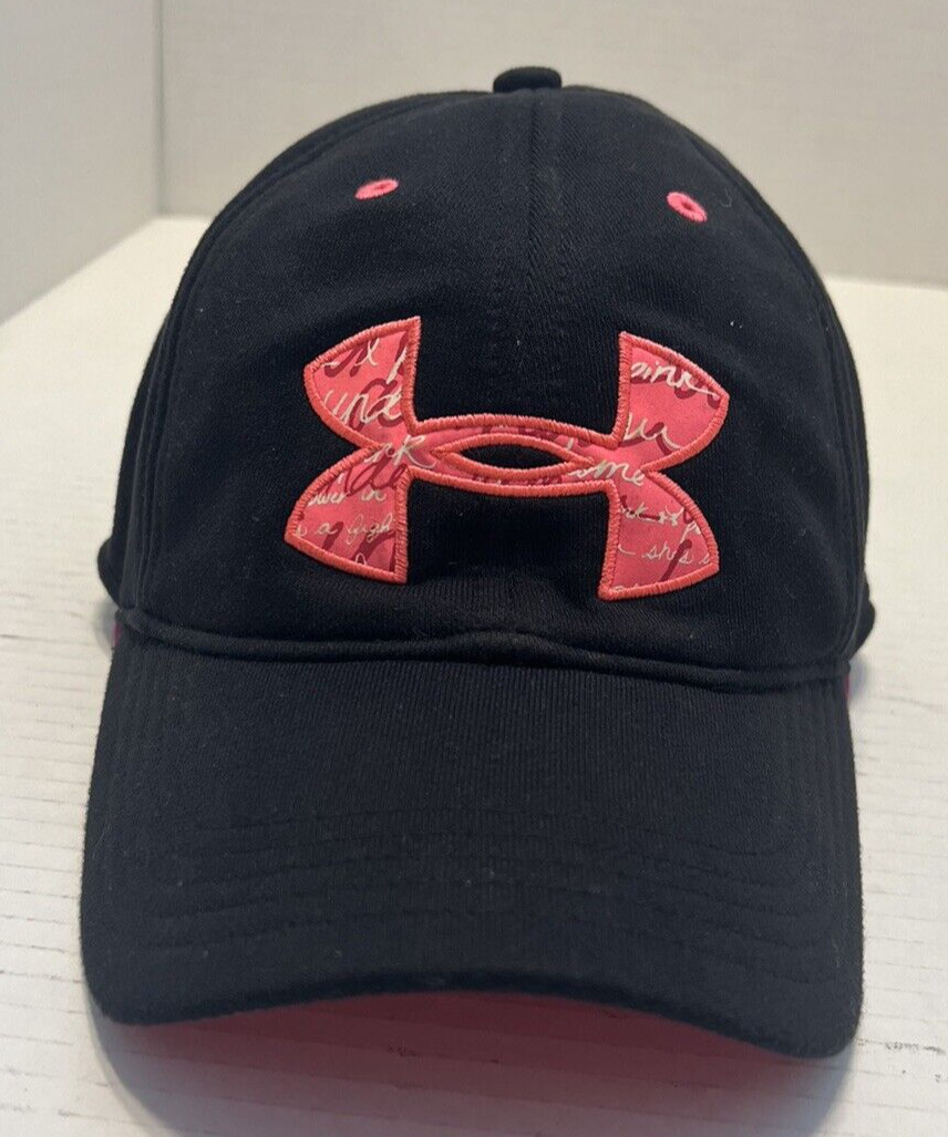 UNDER ARMOUR GOLF BREAST CANCER AWARENESS PINK RIBBON HAT One Size Strapback