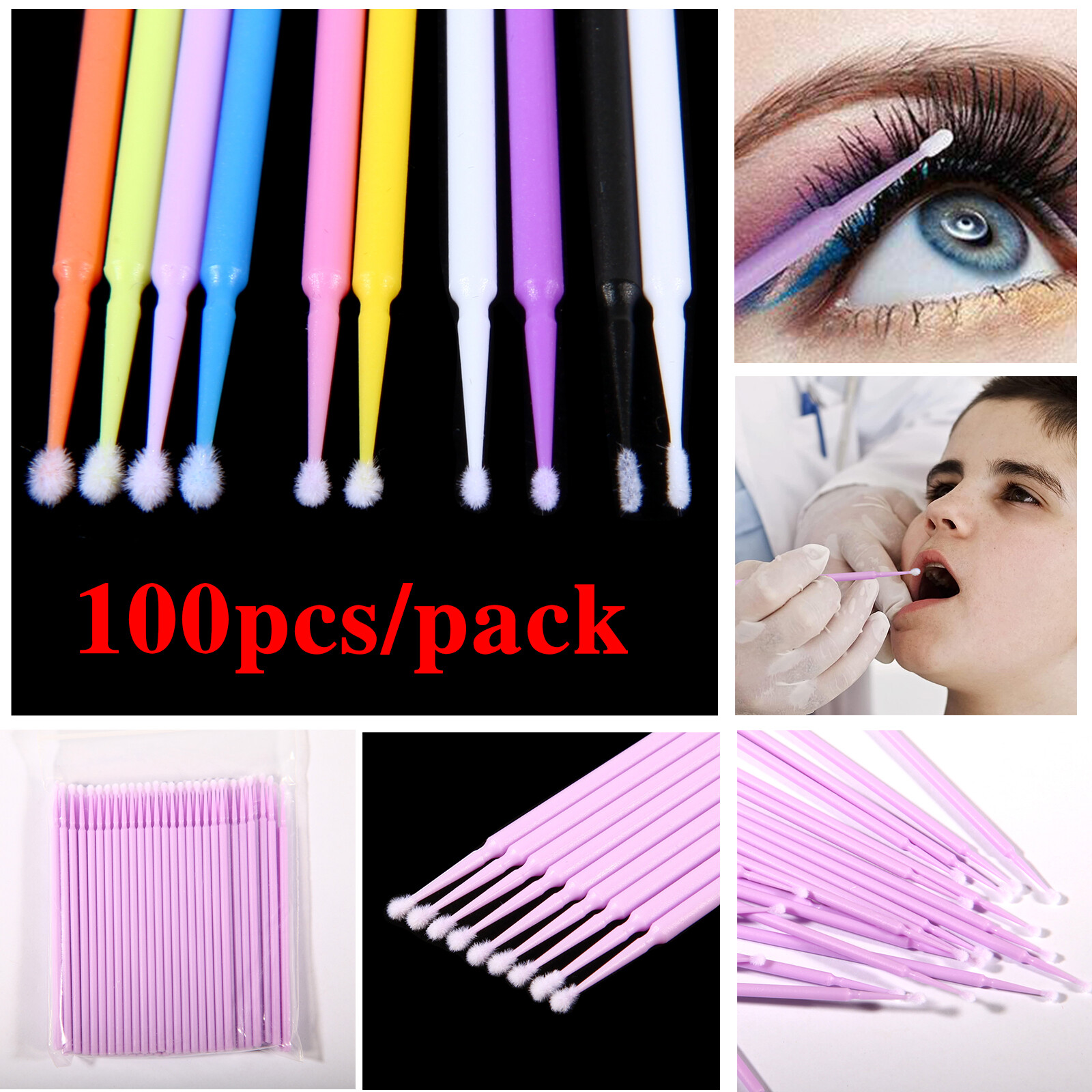 Dental Micro Applicator Brush Microbrush Tips Regular/Fine/Ultrafine OR