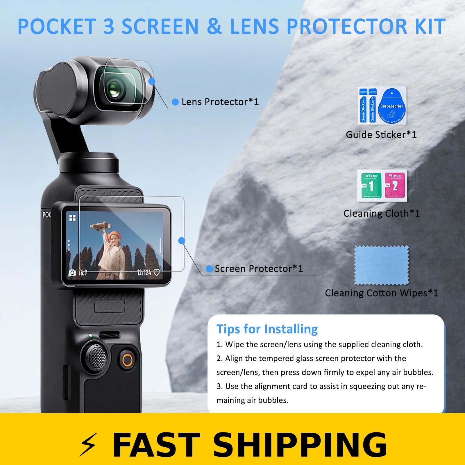 Ovicee Creator Bundle for DJI Osmo Pocket 3/4/Xtra Muse