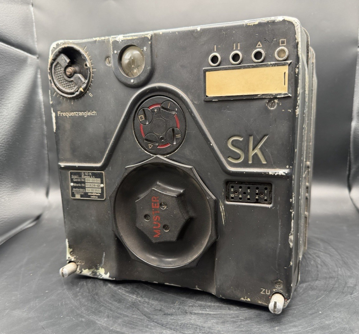 WWII WW2 German Luftwaffe S10K Short Wave Radio!