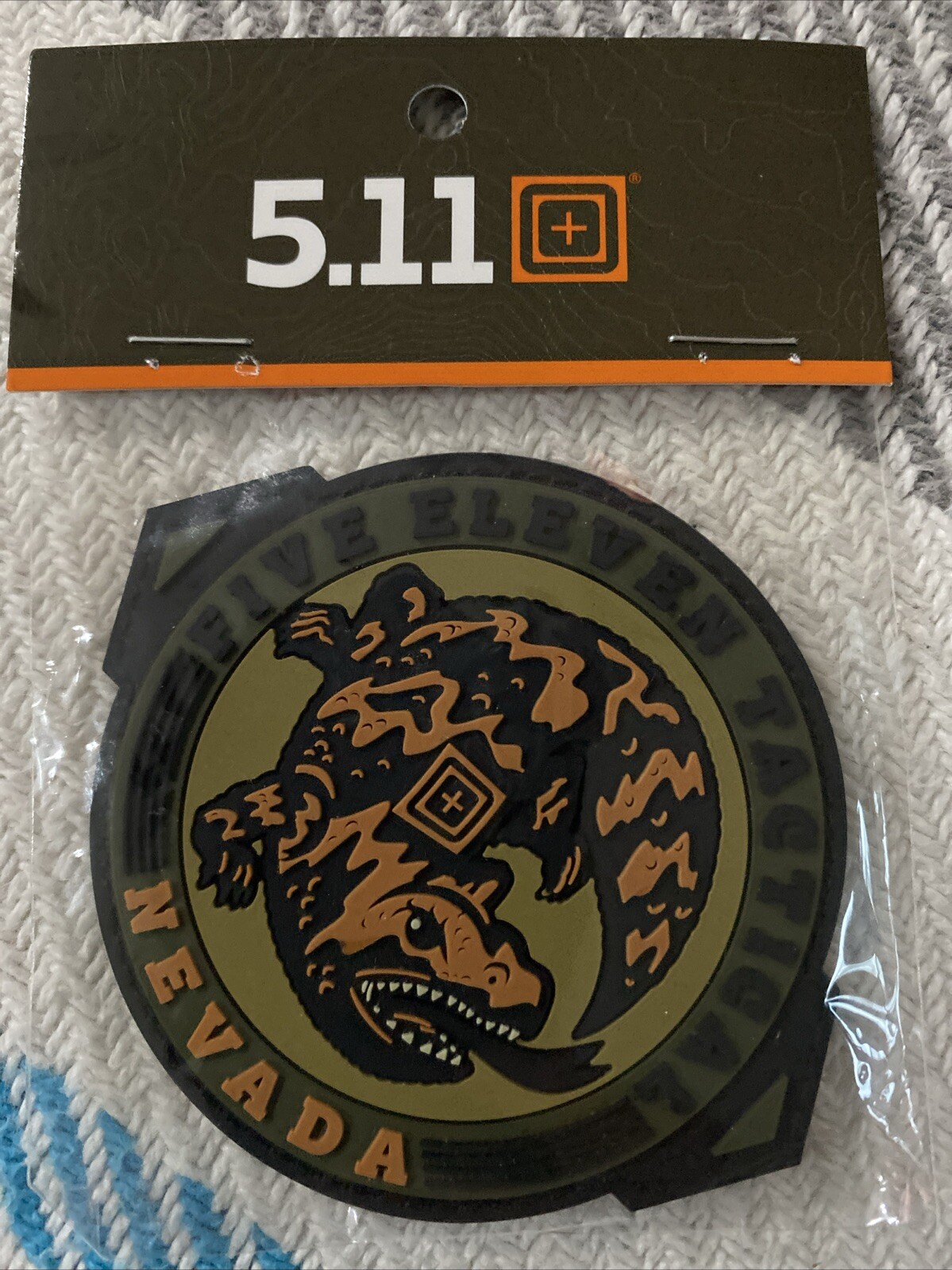 5.11 Tactical Nevada Gila Monster Iguana Patch Sold Out