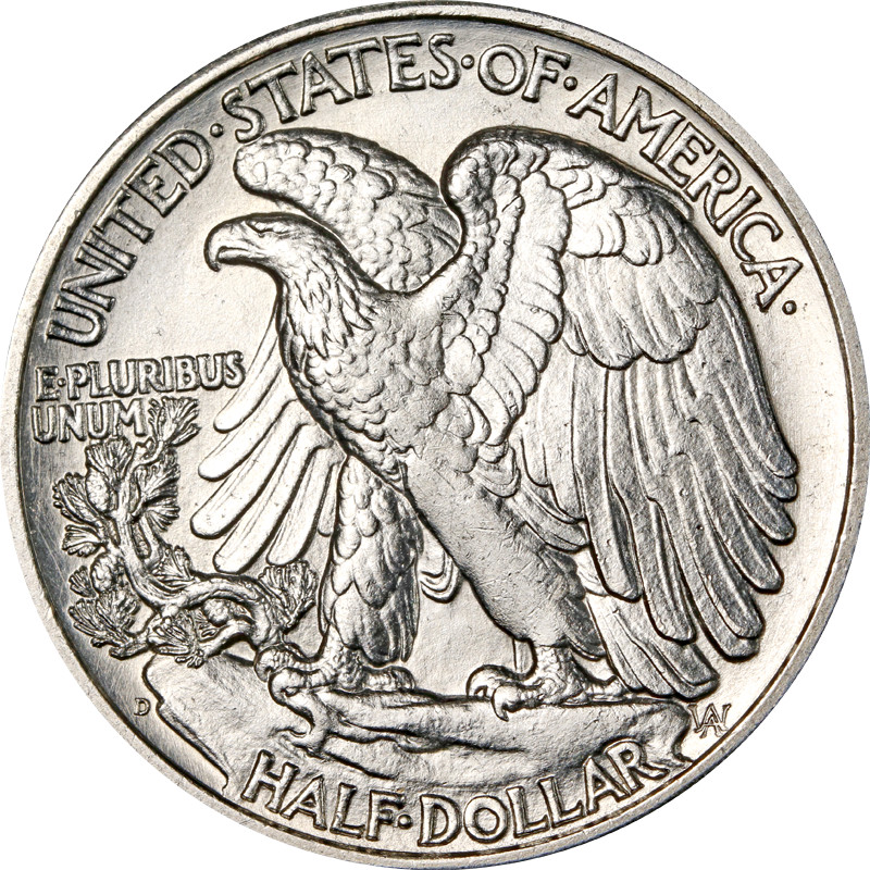 1939-D Walking Liberty Half