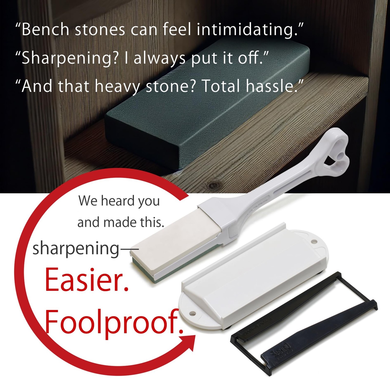 Suehiro Handy stone SKG-48 Handheld sharpening stone [Anyone Foolproof Whetst...