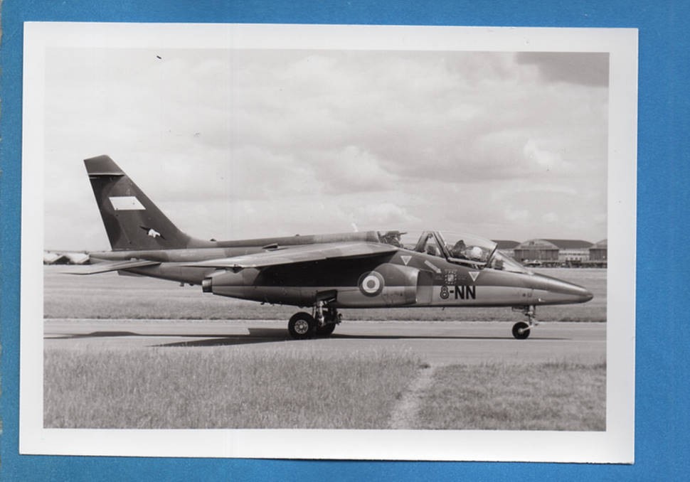 1970-80s France ALA Dassault Dornier Alpha Jet 8-NN Original Photo