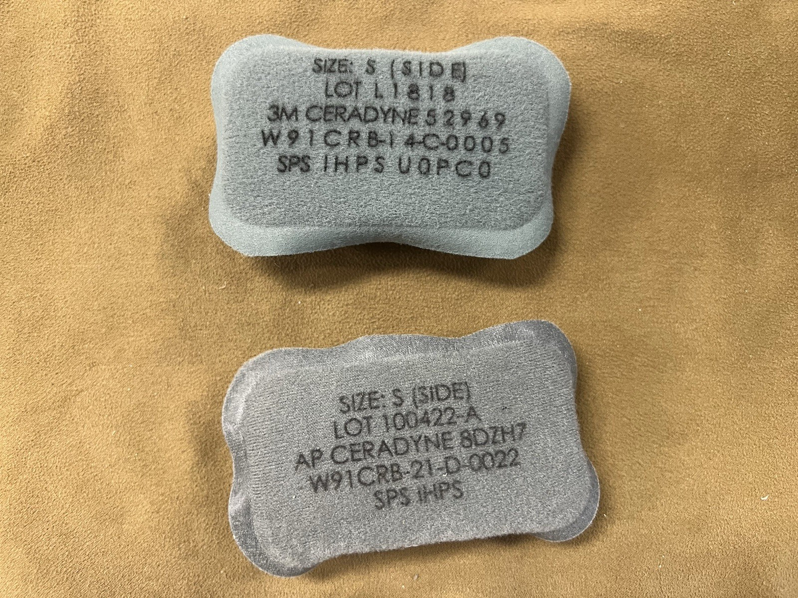 IHPS Integrated Head Protection System Helmet Side Pad SMALL # PD12