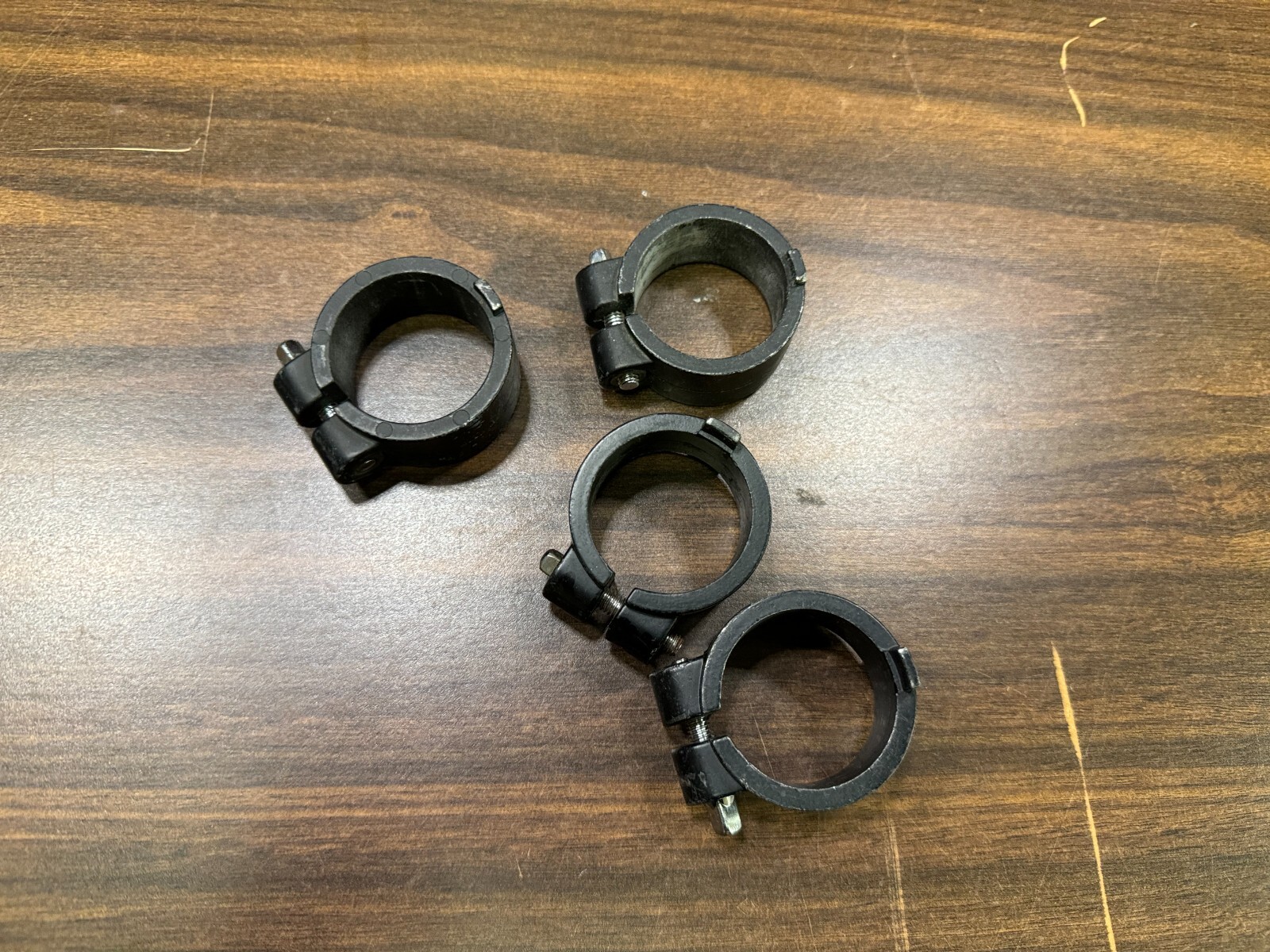 4 Pack - Gibraltar Rack Memory Lock Ring 1.5" - Black - 071024