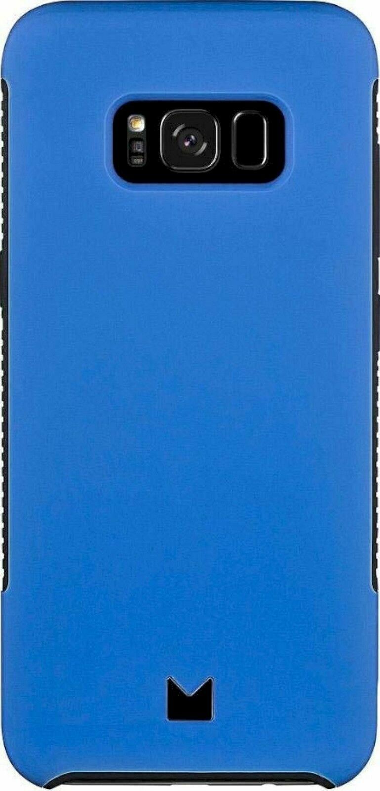 NEW Modal Dual Layer Protective Phone Case for Samsung Galaxy S8 Blue & Black