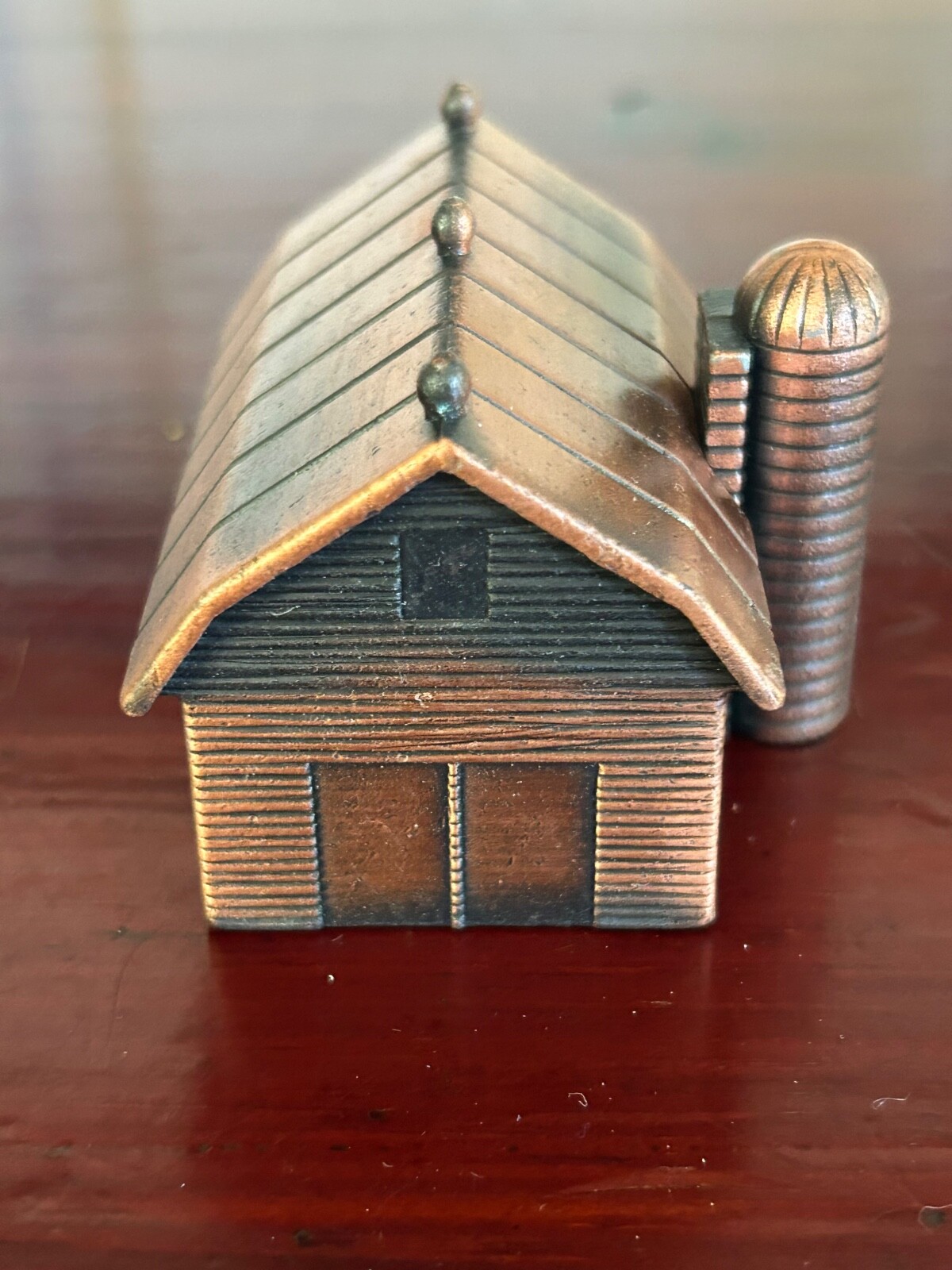 Antique Finished Die Cast Miniature Barn Pencil Sharpener