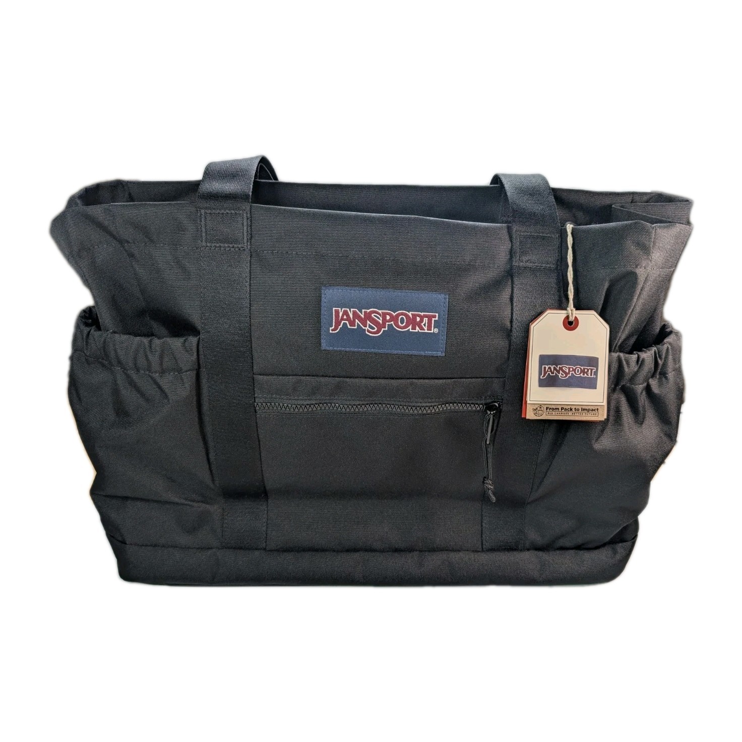 JANSPORT LARGE DAY TOTE BLACK BRAND NEW WITH TAGS