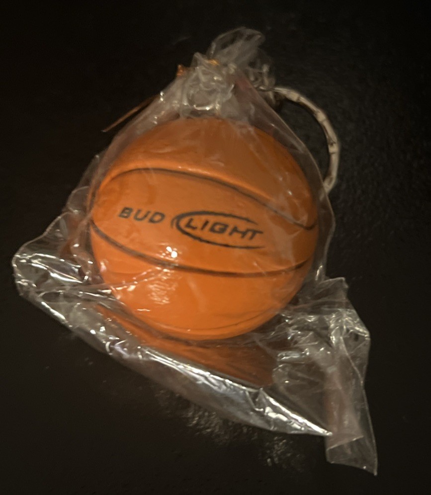 Bud Light  Mini Key Chain basketball : New Brewerania