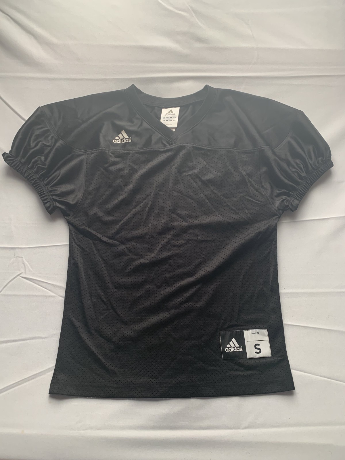 Adidas Boys Black Football Practice Shirt Size S