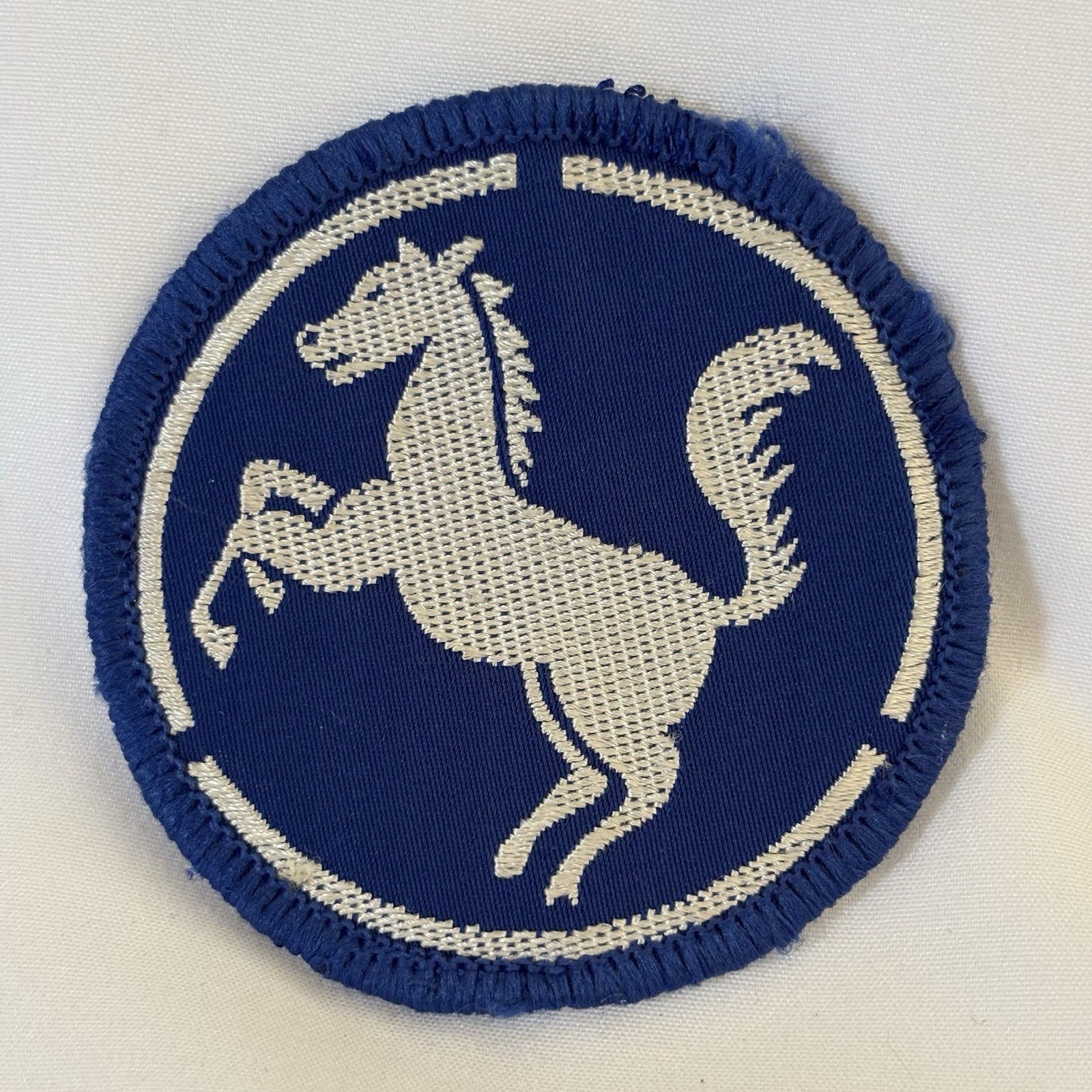SewOn ROKA 9th Infantry Division Unit Patch White Horse Korean Military Army #2