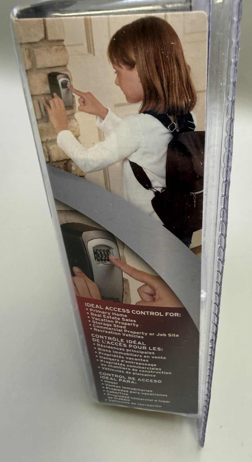 Master Lock 5401D Wall Mount Lock Box Holds 5 Keys-Combination Dials-New Sealed