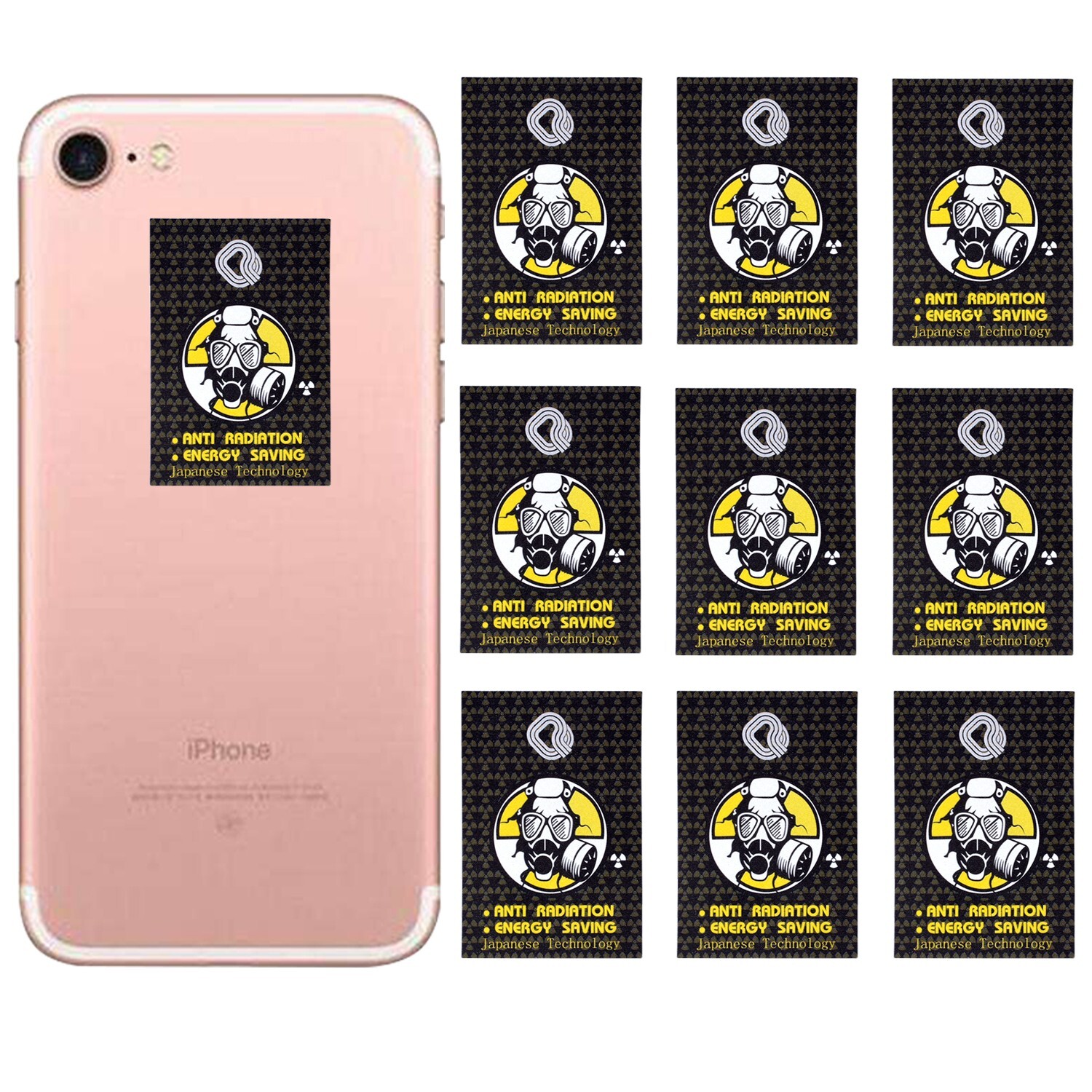 12 x Protection Sticker EMF Protection Sticker EMR Blocker Device phone sticker