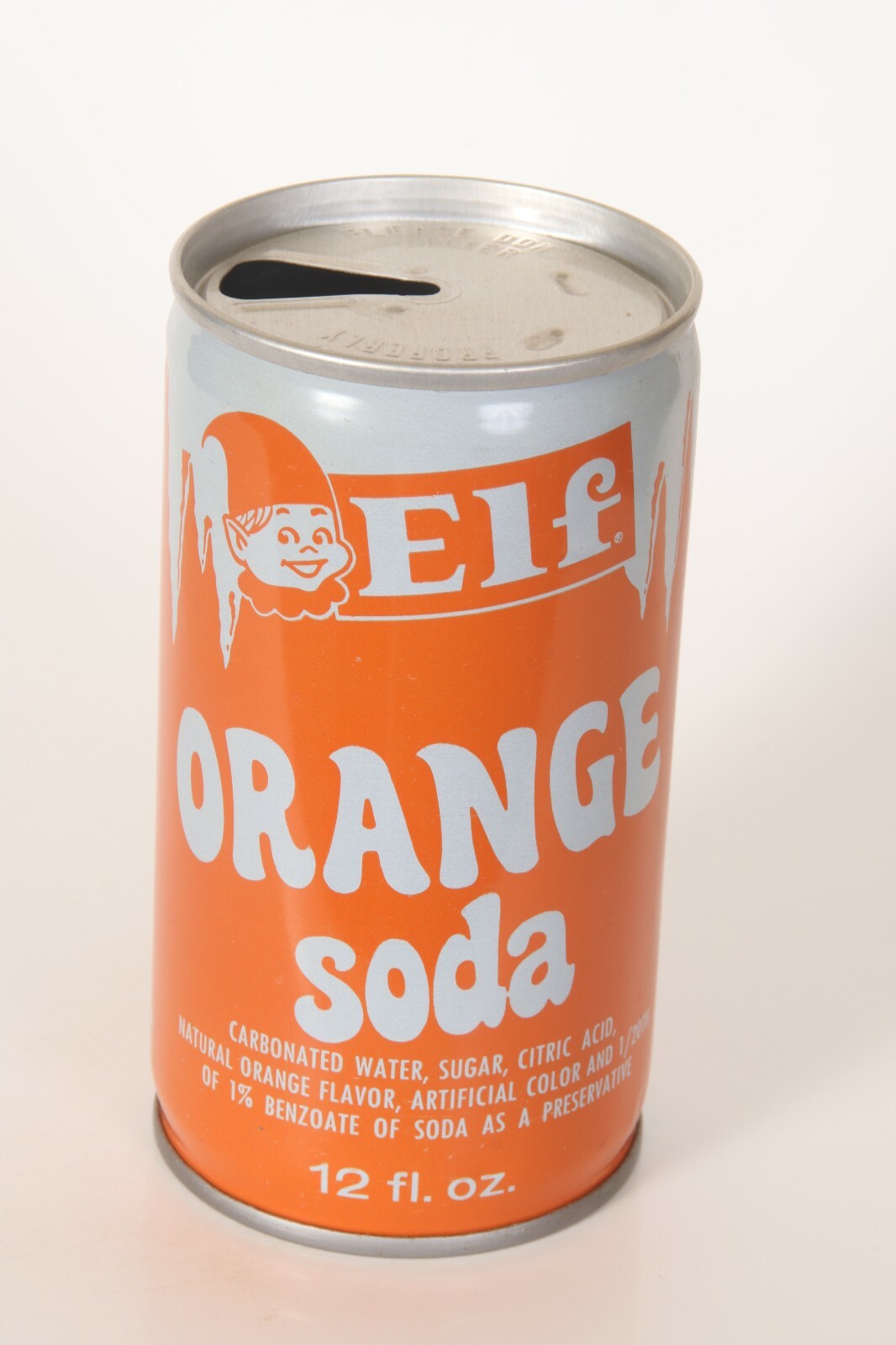 Elf Orange Soda can