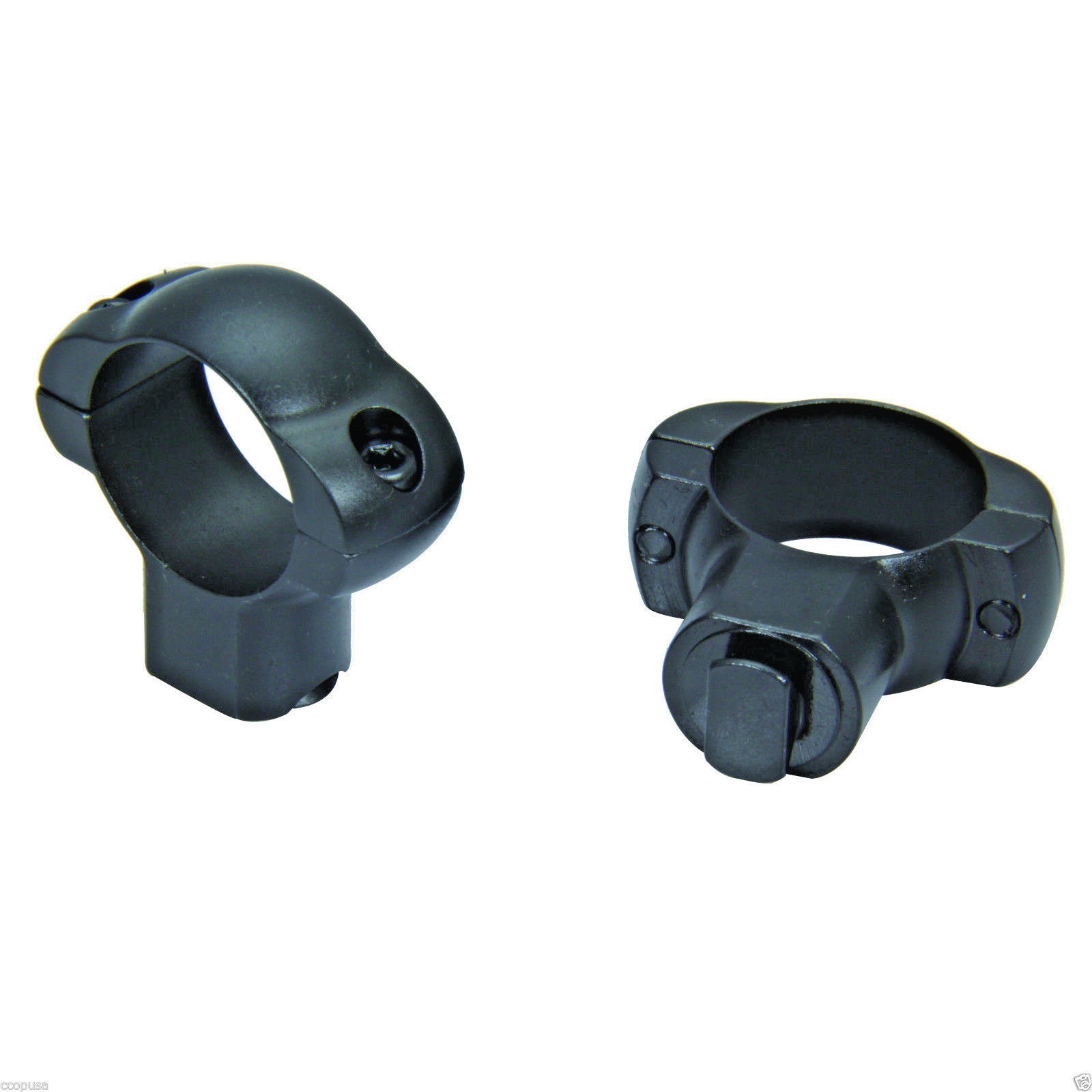 CCOP USA 1 Inch Turn In Standard STD Scope Rings Mount Set High Profile SR-1001H