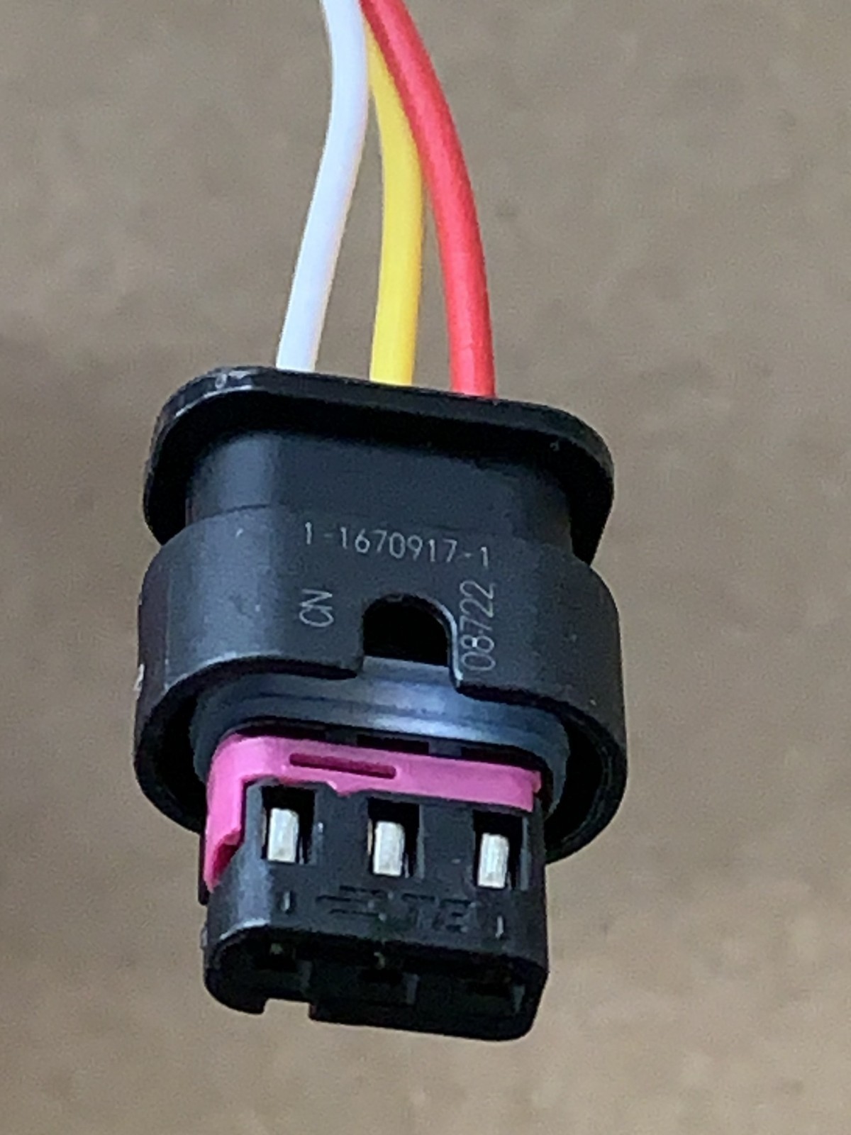New 1-1670917-1 PDC Connector Wiring Harness housing Plug Pigtail For TESLA