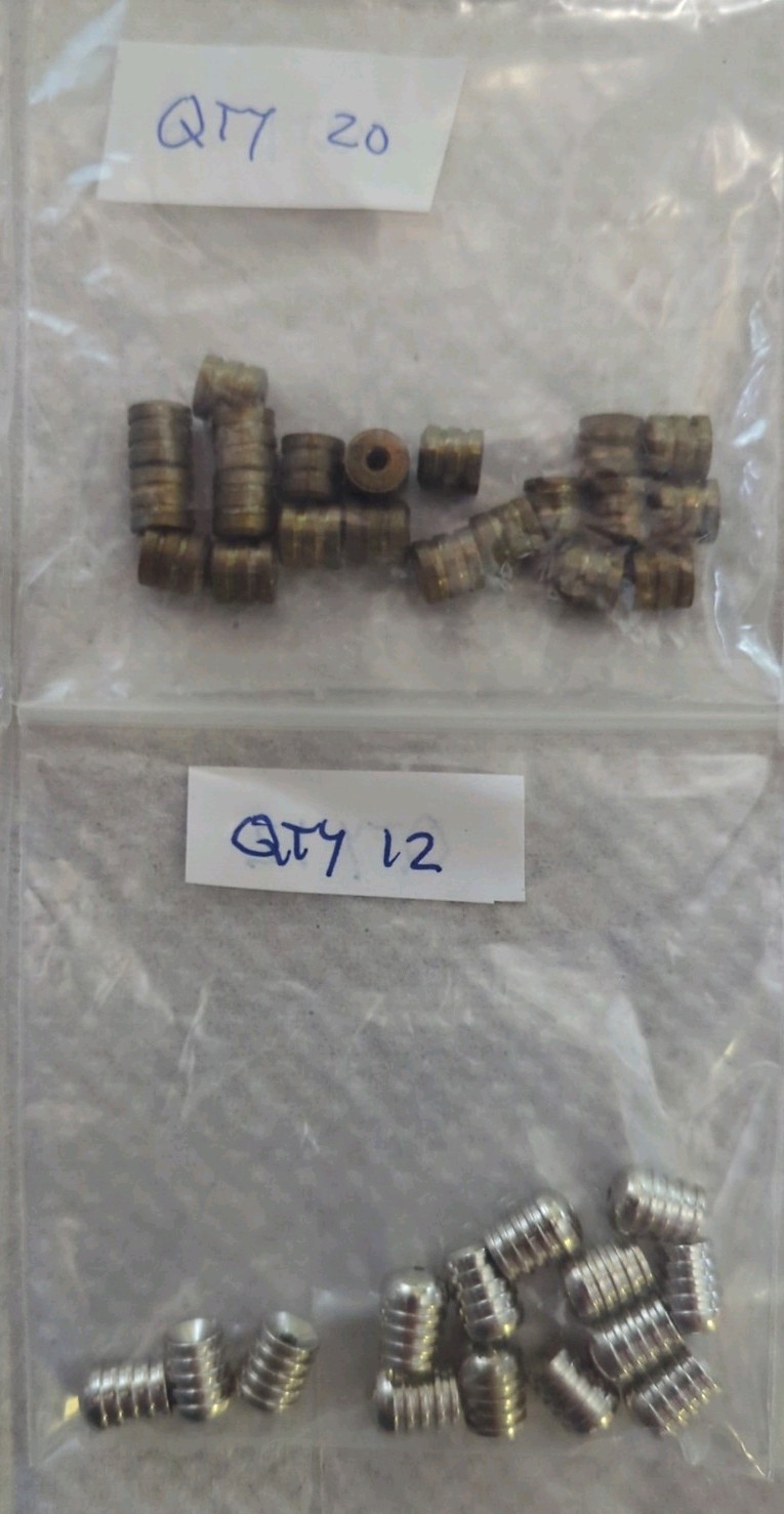 104 PCS Spinner Lure Bodies Inv #2597