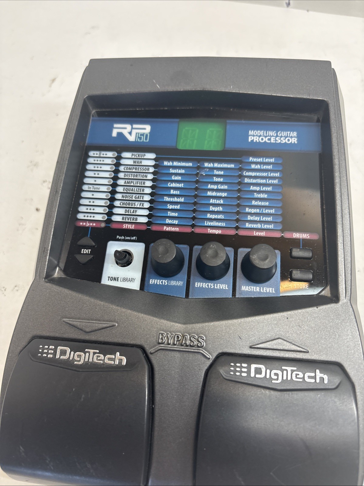 Digitech RP150 Modeling Guitar Processor